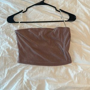 Glitter crop bandeau